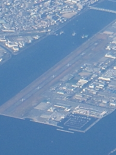 廃港になった広島西飛行場