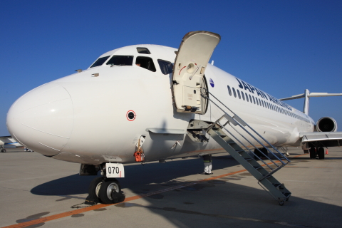 JAL MD-90 エアステア