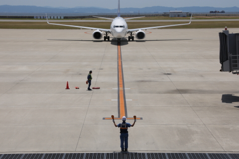 神戸空港のスカイマーク