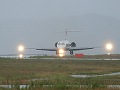 雨による光の演出 JAL/M90