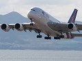 タイ国際航空A380、関空へ定期就航 THA/388